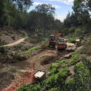 Sewer line installation in Arroyo