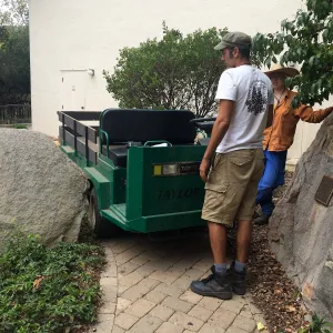 Checking if carts fit the Home Demo path