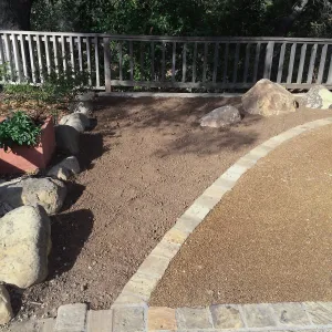 Ecopave path at the Water Wise Home Demo garden