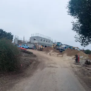 Pritzlaff Conservation Center construction, Driveway
