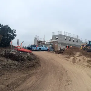 Pritzlaff Conservation Center construction, Driveway