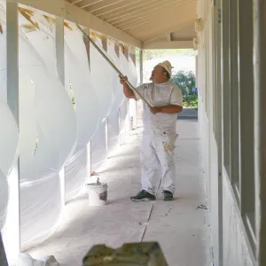North Wing repainting