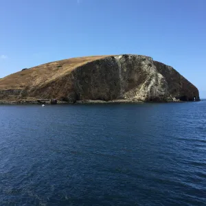 Santa Cruz Island Trip, from the boat
