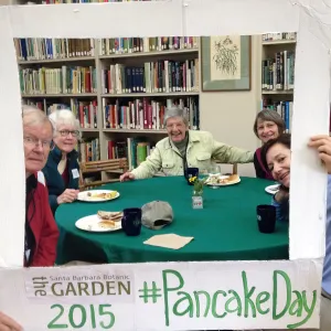 Pancake Day for volunteers 2015