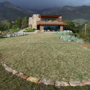 Island View Garden, view looking northeast