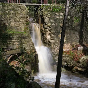 Mission Dam waterfall