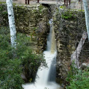 Mission Dam waterfall