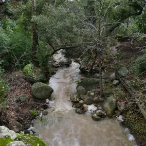 Mission Creek below Mission Dam