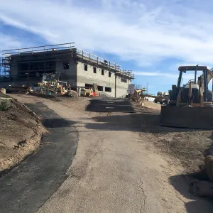 Construction of Pritzlaff Conservation Ceter