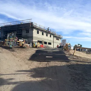 Construction of Pritzlaff Conservation Ceter
