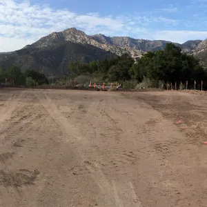 Upper parking lot construction