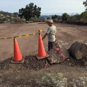 Upper parking lot construction