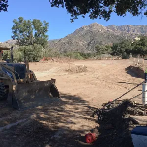 Upper parking lot construction