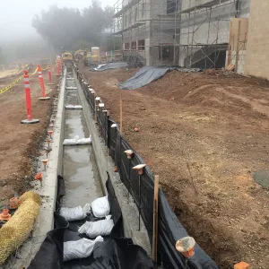 Rill installation at the Pritzlaff Conservation Center