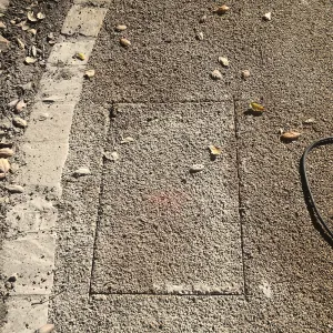 Repair of Eco-Pave path at Water Wise Home Garden