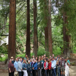 Staff portrait in the Redwood Section (Coast Redwood)
