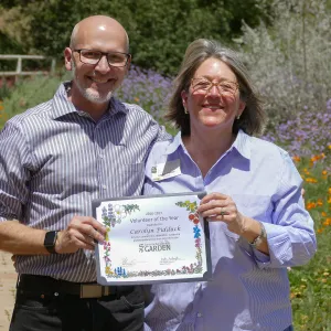 2017 Volunteer Appreciation Luncheon, Volunteer of the Year Carolyn Pidduck