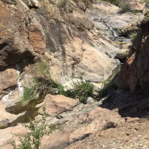 Santa Cruz Island Trip, Stream above La Cascada