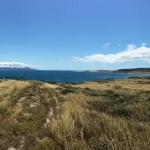 Santa Rosa Island Trip, Looking out towards Santa Cruz Island, hiking to Carrington Point