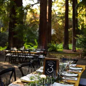 Garden to Table Dinner in the Redwoods 2017