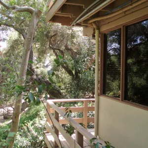 Blaksley Library, southeast corner of lower level