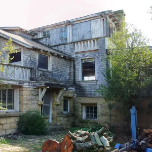 north west side of Gane house
