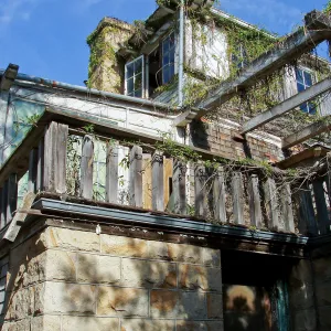 Gane House southwest corner