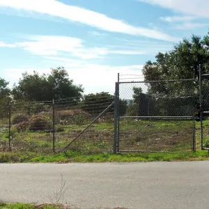 Garden Growers Canyard entrance, looking west