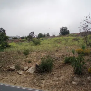 Pritzlaff Conservation Center story poles, view from Mission Canyon Road