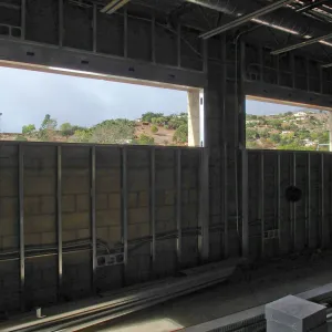 Pritzlaff Conservation Center construction, research lab area looking northwest