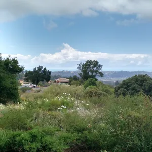 Pritzlaff Conservation Center construction, view from Porter Trail