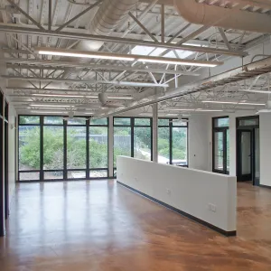 Pritzlaff Conservation Center Construction, looking northeast across Administrative office area