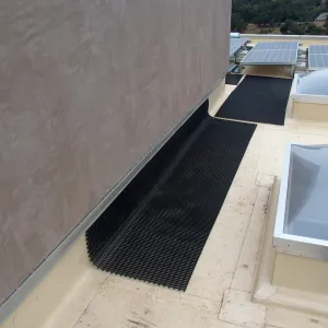 Pritzlaff Conservation Center construction, roof detail