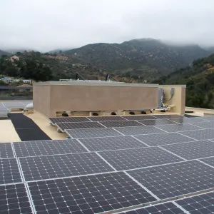 Pritzlaff Conservation Center construction, solar panels