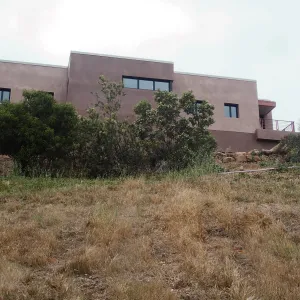 Pritzlaff Conservation Center construction, east face
