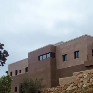 Pritzlaff Conservation Center construction, east face looking southwest