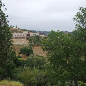 Pritzlaff Conservation Center construction, west face from Tunnel Road