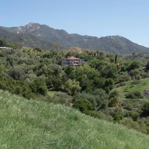 View towards northeast from Cavalli Ridge