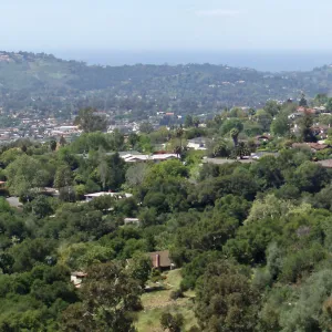 View towards southwest from Cavalli Ridge