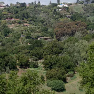 View towards northwest from Cavalli Ridge