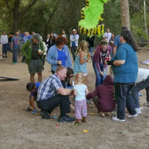 SBBG Staff Picnic, 2017, piÃ±ata