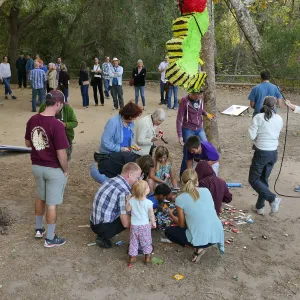 SBBG Staff Picnic, 2017, piÃ±ata