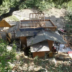 Teahouse & Garden Improvements 2017, looking east