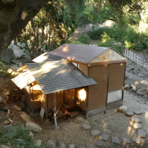 Teahouse & Garden Improvements 2017, looking northeast