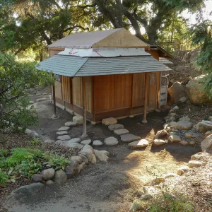 Teahouse & Garden Improvements 2017, looking west