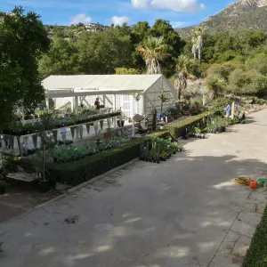 New shade structure at Garden Growers Nursery