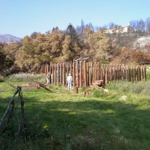 Herb Parker's â€˜Haven' labyrinth installation