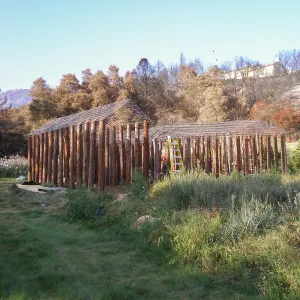 Herb Parker's â€˜Haven' labyrinth installation