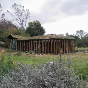 Herb Parker's â€˜Haven' labyrinth installation