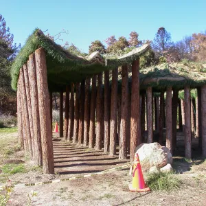 Herb Parker's â€˜Haven' labyrinth installation